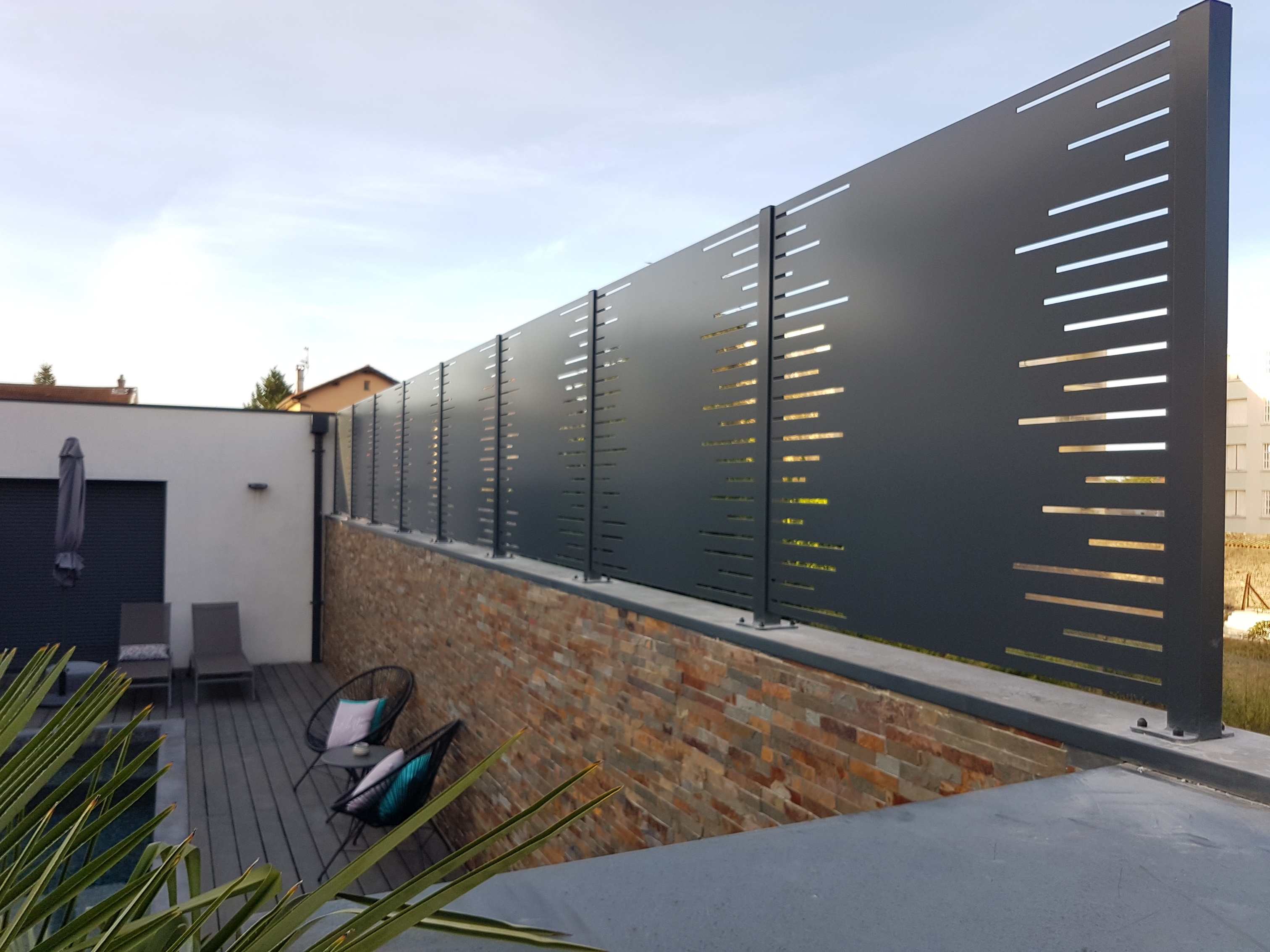 Brise-vue aluminium